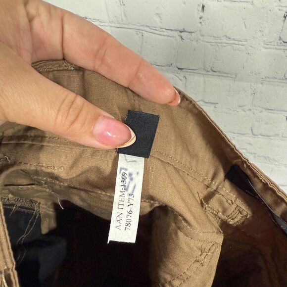 TrueSpec 24-7 Khaki Tactical Pants Women Size 8 X 32 Ripstop Cargo Pockets - Picture 4 of 15